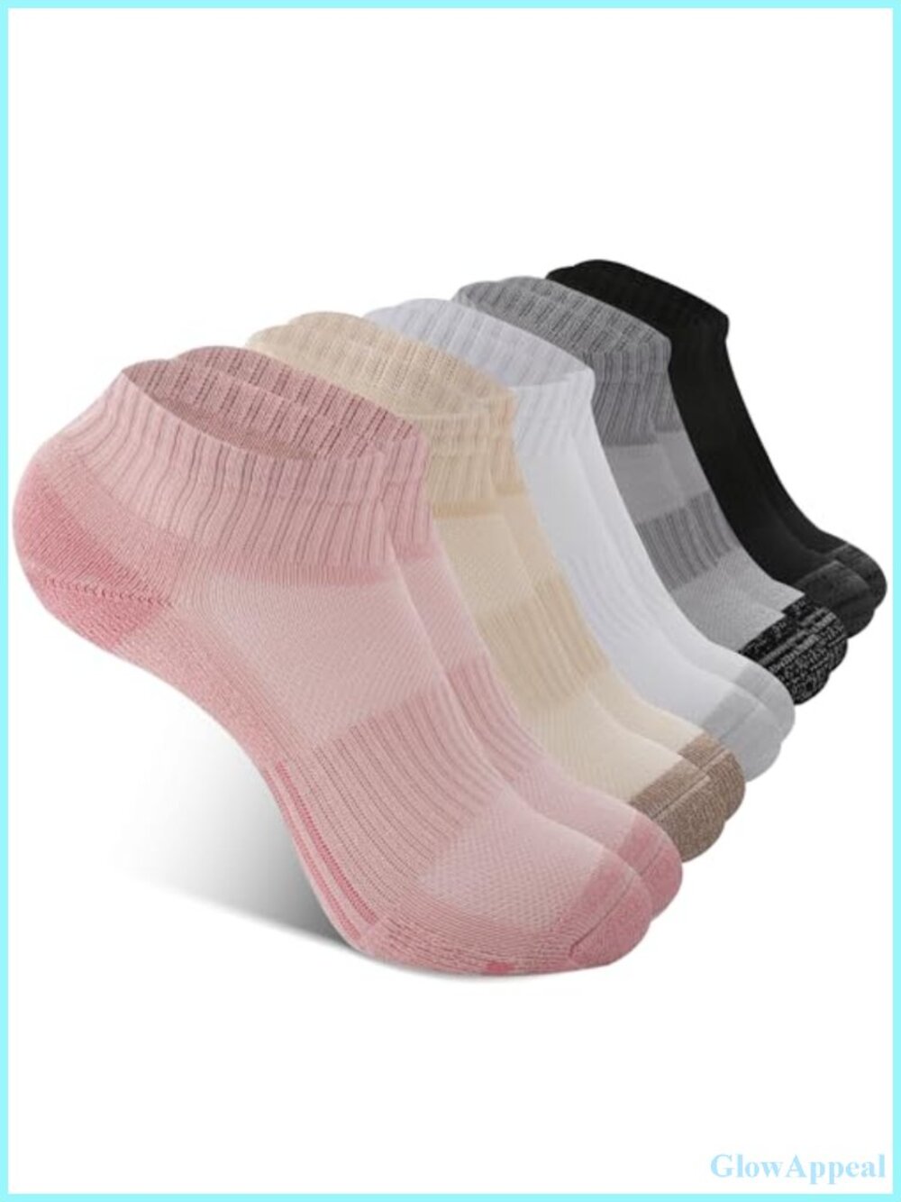 Moisture-Wicking Ankle Socks Women Athletic Running